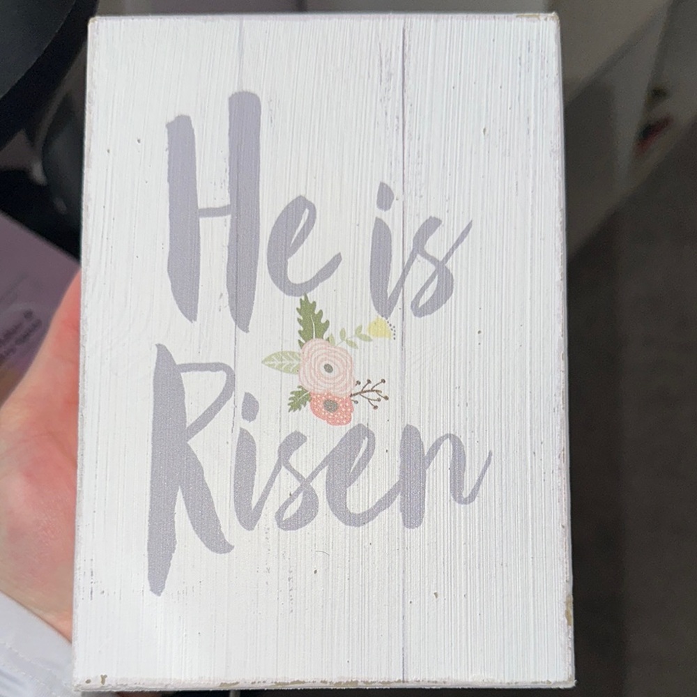 He is Risen Decorative frame